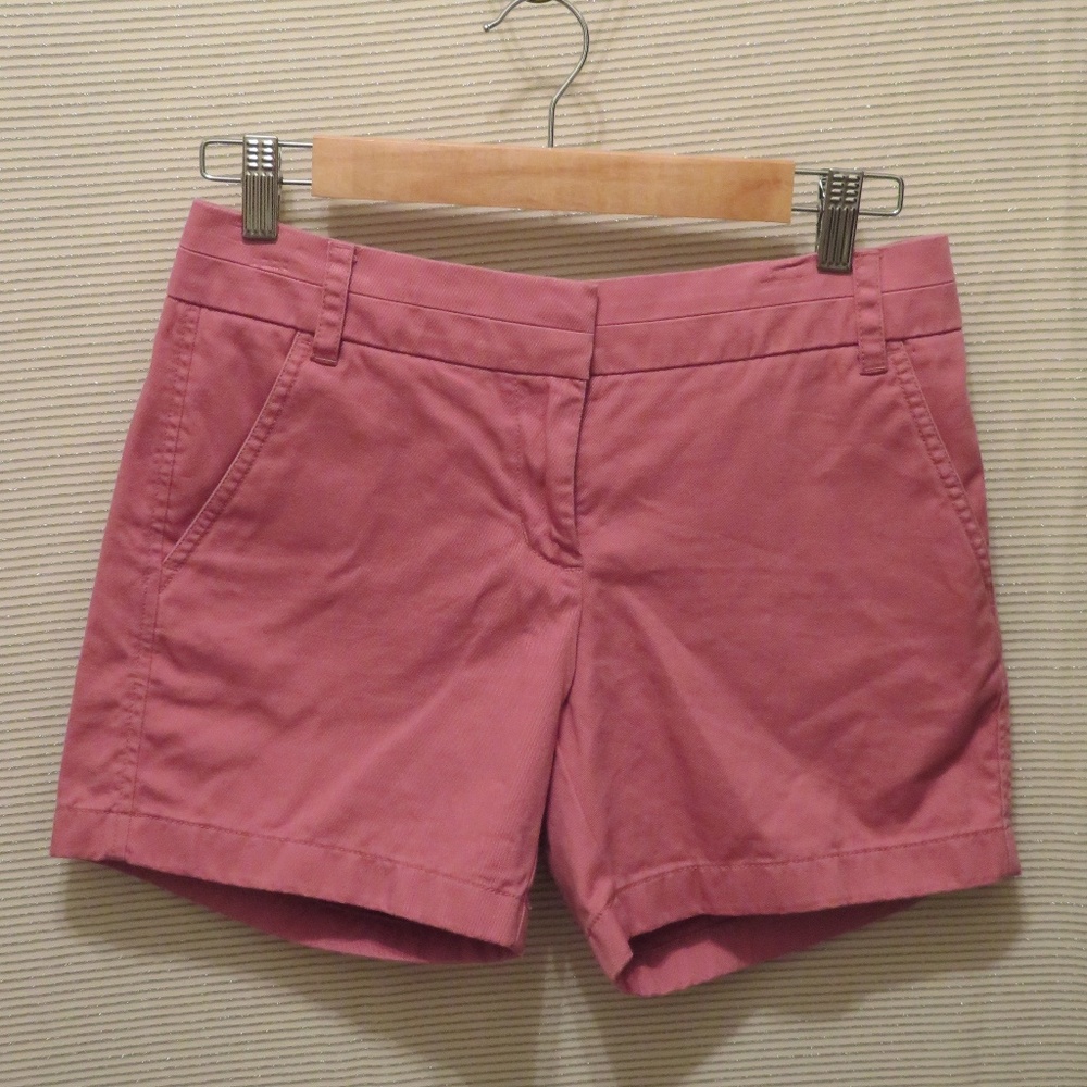 J. Crew Chino Dusty Rose Shorts